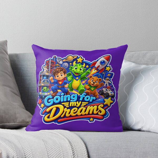 Item preview, Going for my Dreams with Arthur, Art, and Artie designed and sold by TheFatherOfArt.