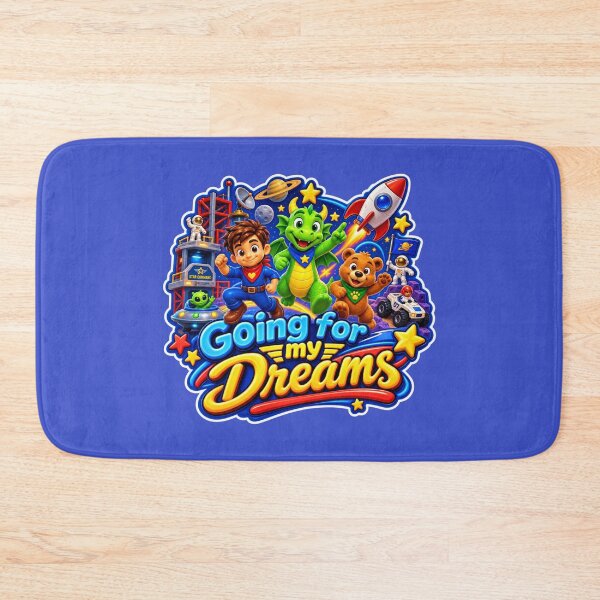 Item preview, Going for my Dreams with Arthur, Art, and Artie designed and sold by TheFatherOfArt.