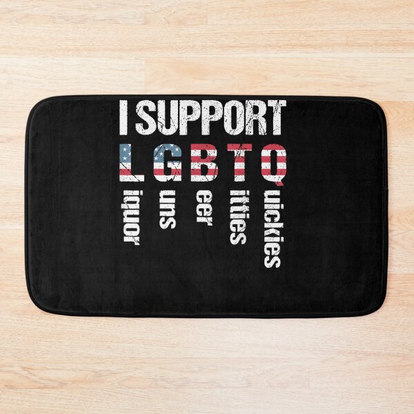 Item preview, I Support LGBTQ Funny Men Women designed and sold by KristenSabol.
