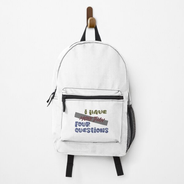 Item preview, I Have More Than Four Questions Bold Statement Quote Design designed and sold by briggscoronad.