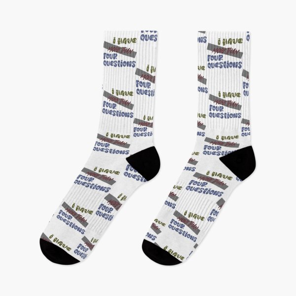Item preview, I Have More Than Four Questions  Bold Statement Quote Design designed and sold by briggscoronad.