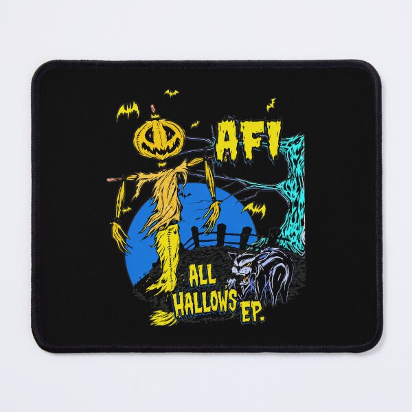 Item preview, AFI All Hallows EP Halloween Scarecrow Cat Bats Moon designed and sold by Kennethmeyers1.