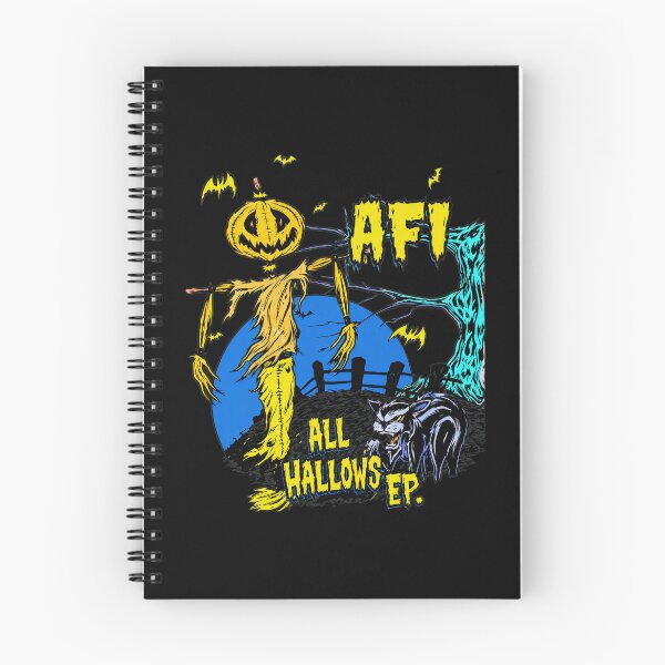Item preview, AFI All Hallows EP Halloween Scarecrow Cat Bats Moon designed and sold by Kennethmeyers1.