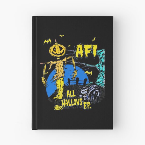 Item preview, AFI All Hallows EP Halloween Scarecrow Cat Bats Moon designed and sold by Kennethmeyers1.