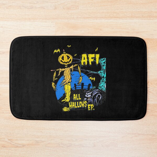 Item preview, AFI All Hallows EP Halloween Scarecrow Cat Bats Moon designed and sold by Kennethmeyers1.