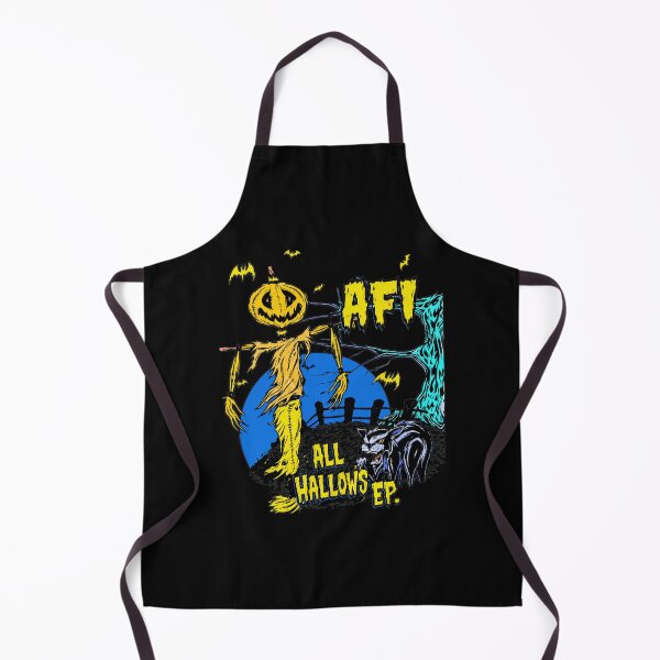Item preview, AFI All Hallows EP Halloween Espantapájaros Gato Murciélagos Luna designed and sold by Kennethmeyers1.