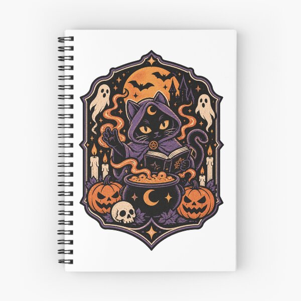 Item preview, Nekomancer Cat Magic Fantasy Illustration with Mystical Cat Sorcerer designed and sold by JessElle05.