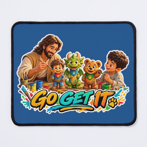 Item preview, Go get it with Arthur, Art, and Artie designed and sold by TheFatherOfArt.