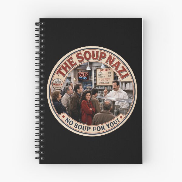 Item preview, No Soup For You Retro Badge - Comedy Sitcom Cult Art designed and sold by killem667.