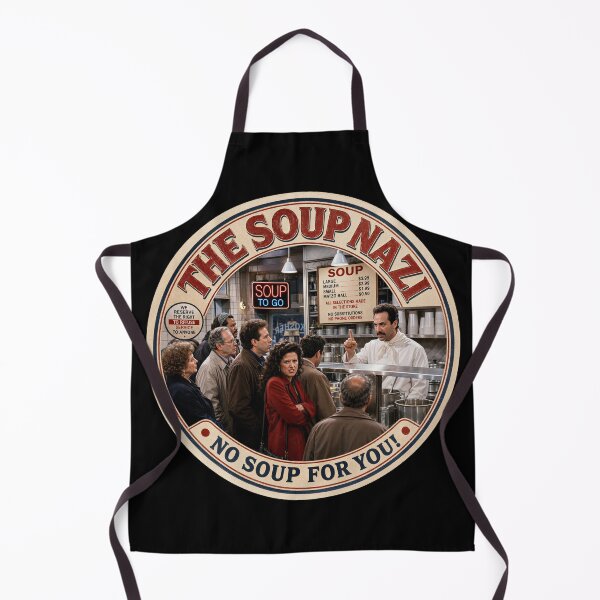 Item preview, No Soup For You Retro Badge - Comedy Sitcom Cult Art designed and sold by killem667.