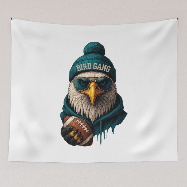 Item preview, Cool Eagle Football Fan Beanie Sunglasses designed and sold by TishMiryah.