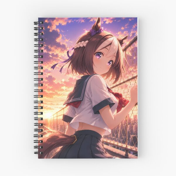 Item preview, Special Week Uma Musume Golden Rooftop Sunset Moment designed and sold by SolenneAzur.