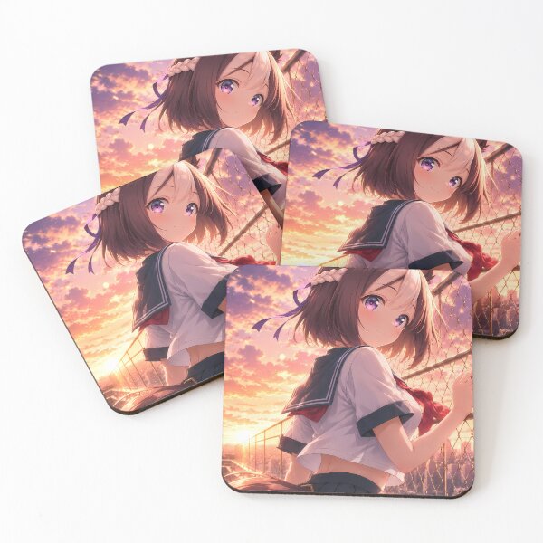 Item preview, Special Week Uma Musume Golden Rooftop Sunset Moment designed and sold by SolenneAzur.