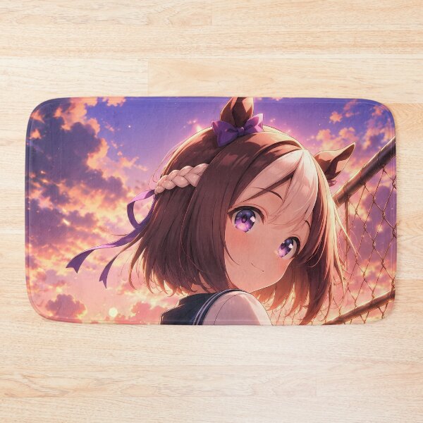 Item preview, Special Week Uma Musume Golden Rooftop Sunset Moment designed and sold by SolenneAzur.