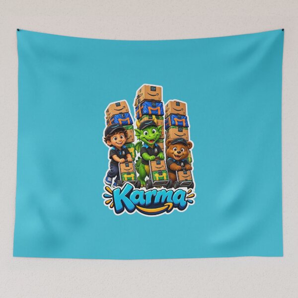 Item preview, Karma with Arthur, Art, and Artie designed and sold by TheFatherOfArt.