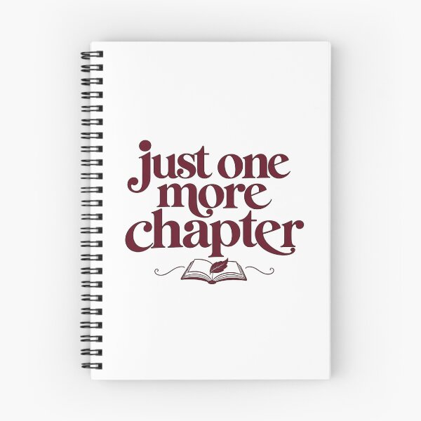 Item preview, "Just One More Chapter" Mug - Burgundy Book Lover Typography, Dark Academia Aesthetic Gift designed and sold by THEGOLDENCROW.