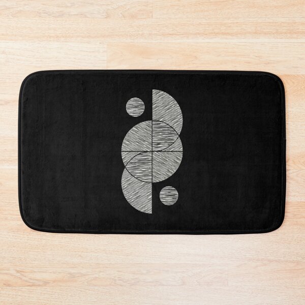 Item preview, Abstract Geometric Hatch Lines Circles designed and sold by helencacu.