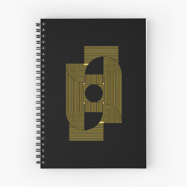 Item preview, Abstract Geometric Lines and Shapes Yellow Black Design designed and sold by sotospor.