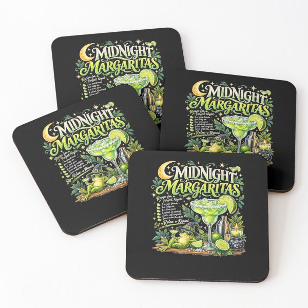 Item preview, Midnight Margaritas Halloween Funny Frog Witch Drinking designed and sold by Szartstudios.
