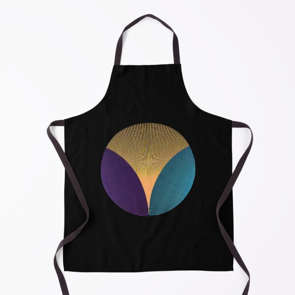 Item preview, Abstract Geometric Radiating Lines Circle Art designed and sold by lasopent.