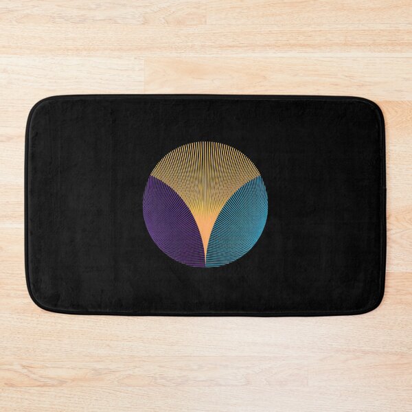Item preview, Abstract Geometric Radiating Lines Circle Art designed and sold by lasopent.