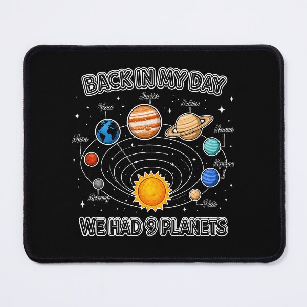 Item preview, Back in My Day Nine Planets designed and sold by ComingHomeStore.