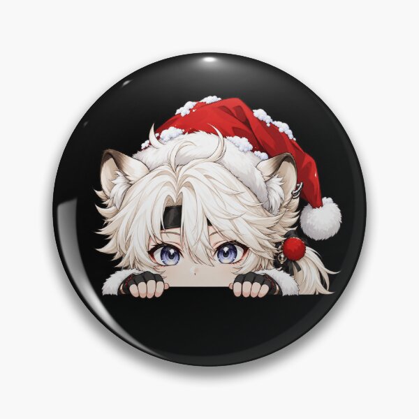 Item preview, Lingyang Wuthering Waves Christmas Peeking Chibi designed and sold by SolenneAzur.