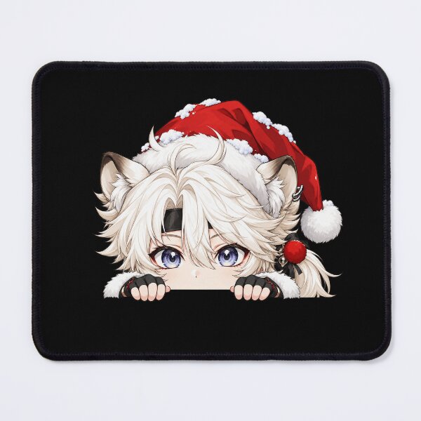 Item preview, Lingyang Wuthering Waves Christmas Peeking Chibi designed and sold by SolenneAzur.