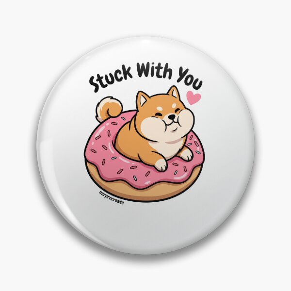 Item preview, Stuck With You Cute Cat Donut designed and sold by NzrProcreate.