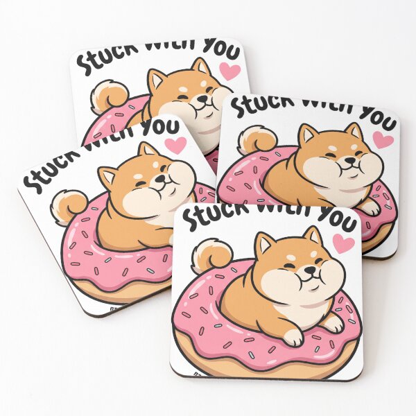 Item preview, Stuck With You Cute Cat Donut designed and sold by NzrProcreate.