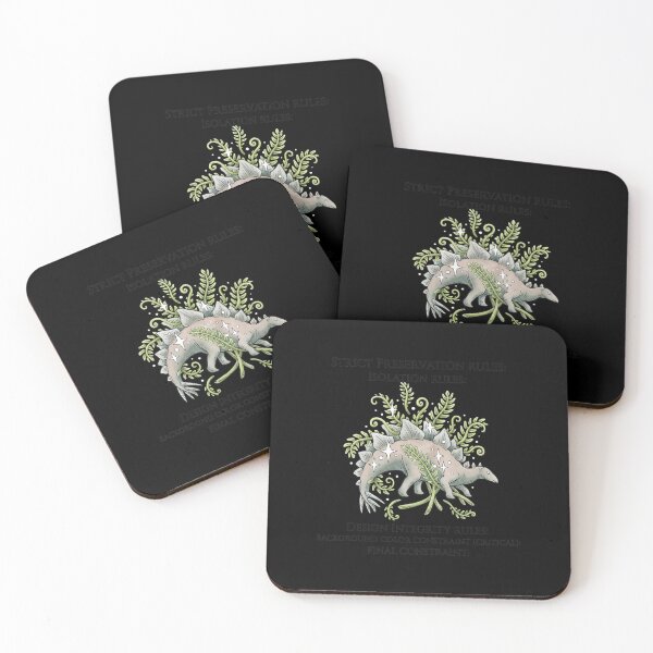 Item preview, Stegosaur Flora Sparkle Illustration designed and sold by ALISOERICKSONS.
