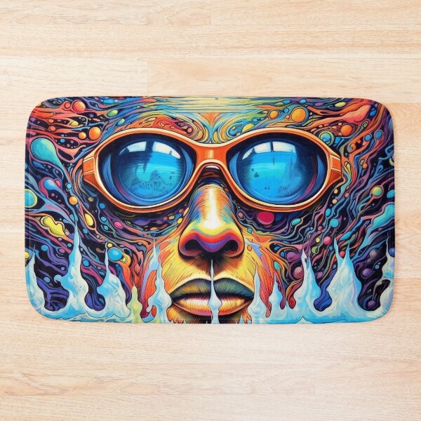 Item preview, Alien Deep Sea Cosmic Colorful Alien With Goggles designed and sold by DEC02.