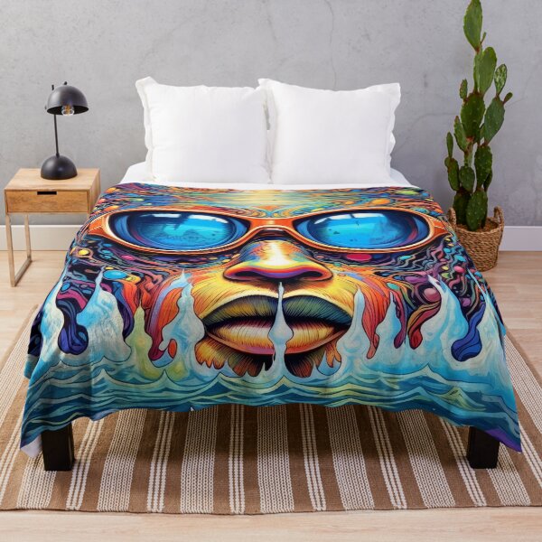 Item preview, Alien Deep Sea Cosmic Colorful Alien With Goggles designed and sold by DEC02.