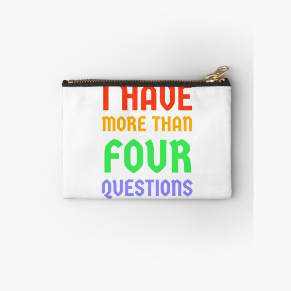 Item preview, I Have More Than Four Questions  designed and sold by briggscoronad.