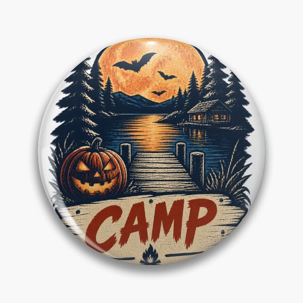 Item preview, Camp Crystal Lake Scenic Nature and Wilderness Design designed and sold by JessElle05.