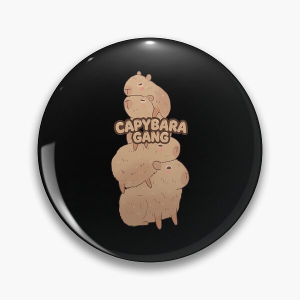 Item preview, Stack of Peaceful Capybaras Piled Up Art designed and sold by ALISOERICKSONS.