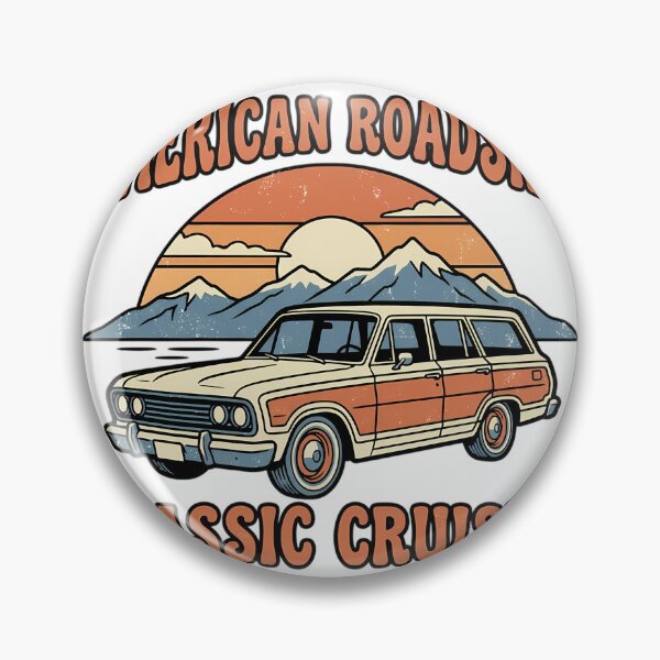 Item preview, American Roadside Classic Cruisin Vintage Wagon designed and sold by iwzzuel.