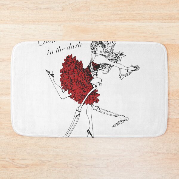 Item preview, Dancing Skeletons Vintage Style Red Skirt designed and sold by Tristayer.