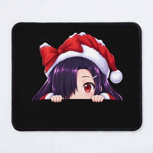 Item preview, Tsubaki Kasugano Future Diary Christmas Peeking Chibi designed and sold by SolenneAzur.