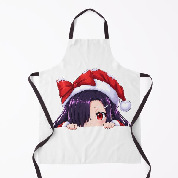 Item preview, Tsubaki Kasugano Future Diary Christmas Peeking Chibi designed and sold by SolenneAzur.