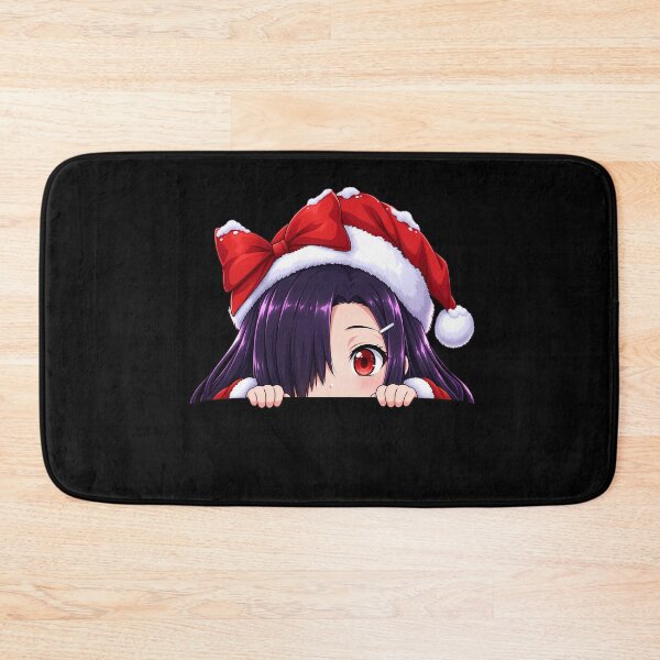 Item preview, Tsubaki Kasugano Future Diary Christmas Peeking Chibi designed and sold by SolenneAzur.