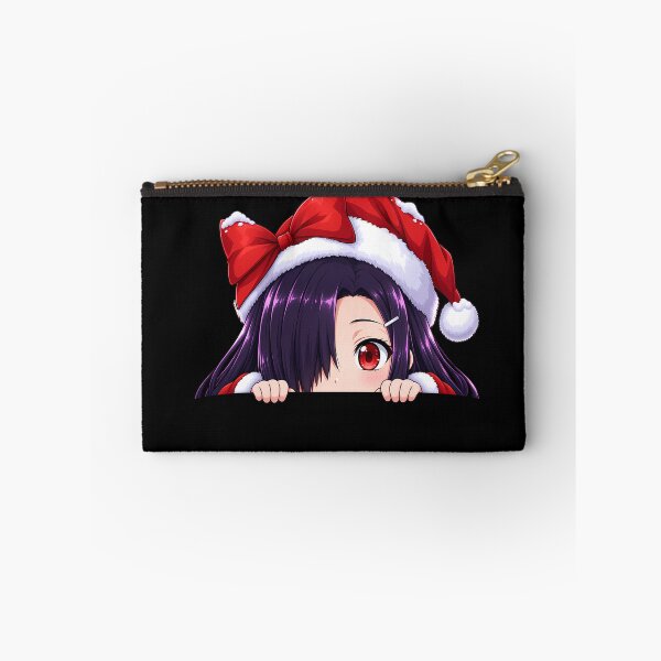 Item preview, Tsubaki Kasugano Future Diary Christmas Peeking Chibi designed and sold by SolenneAzur.