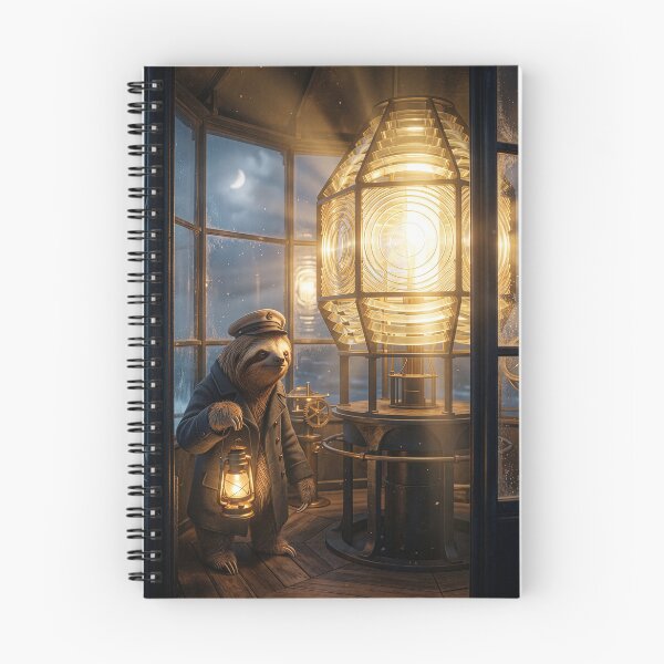 Item preview, The Lonely Life of a Sloth Lighthouse Keeper designed and sold by Tridentulus.