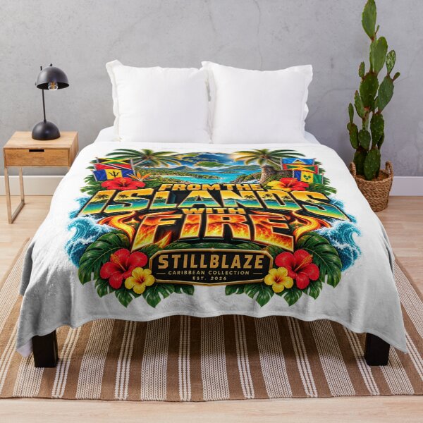 Item preview, From the Islands With Fire – Caribbean Pride by STILLBLAZE designed and sold by BilcoStillbaze.