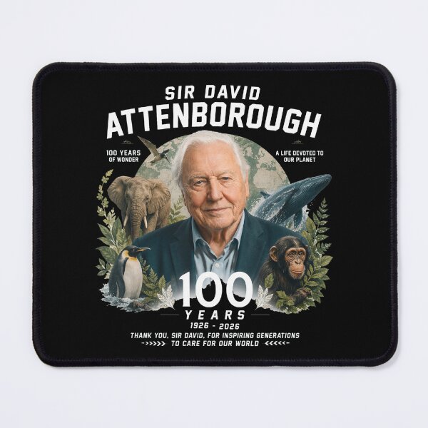 Item preview, Sir David Attenborough 100 Years Tribute designed and sold by ALISOERICKSONS.
