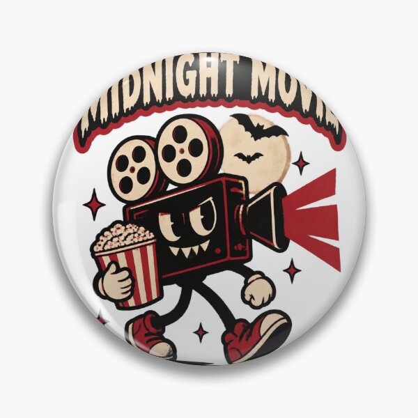 Item preview, Midnight Movie Night Retro Cinematic Design for Film Lovers designed and sold by JessElle05.