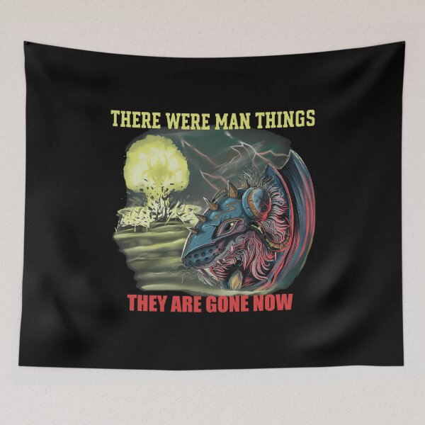 Item preview, Man Things Gone Monster Victory designed and sold by Tristayer.