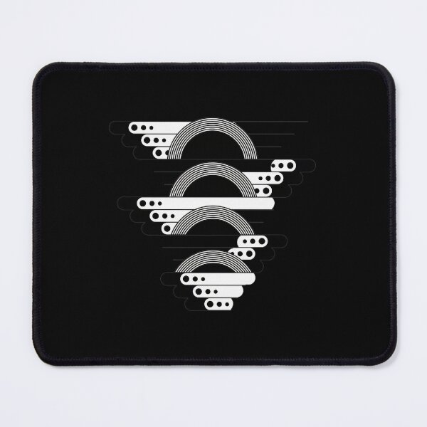 Item preview, Abstract Geometric Semi-Circles with Dots designed and sold by wyrichbosle.