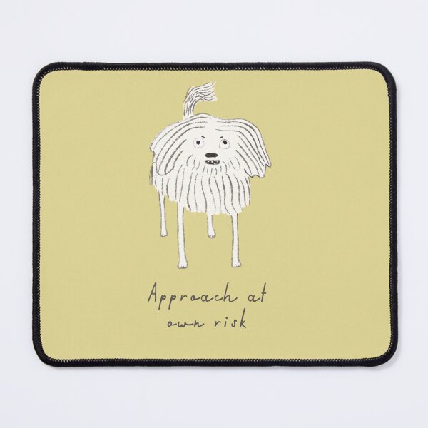 Item preview, Grumpy little dog drawing designed and sold by SaryandSaff.