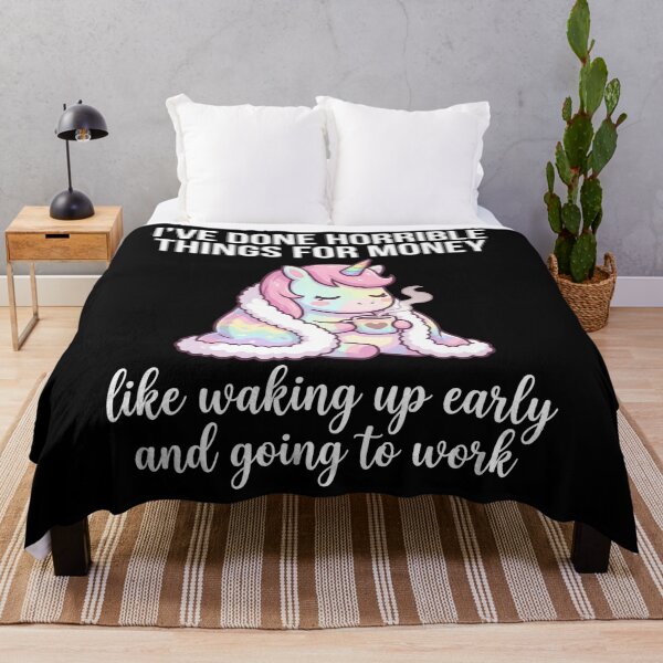 Item preview, Ive Done Horrible Things For Money Funny Unicorn Work Humor designed and sold by PhantomRadar.